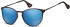 SFE-9896 sunglasses in Matt Black/Blue Mirror