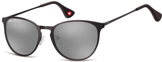 SFE-9896 sunglasses in Matt Black/Grey Mirror