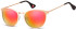 SFE-9896 sunglasses in Matt Gold/Red Mirror