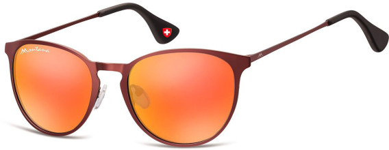 SFE-9896 sunglasses in Matt Red Mirror