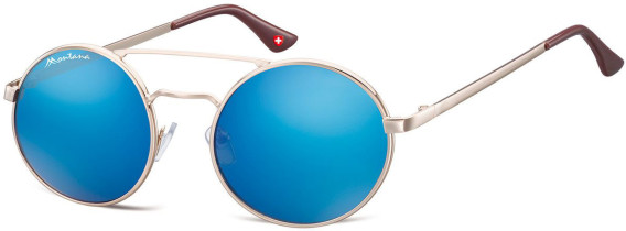 SFE-9897 sunglasses in Gold/Blue Mirror