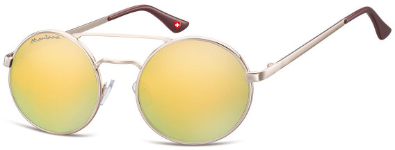 SFE-9897 sunglasses in Gold/Yellow Mirror