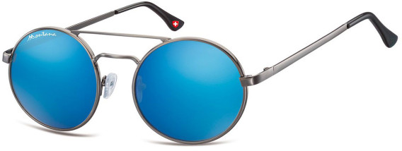 SFE-9897 sunglasses in Gunmetal/Blue Mirror