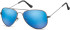 SFE-9902 sunglasses in Gunmetal/Blue Mirror