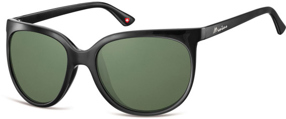 SFE-9905 sunglasses in Black/Green
