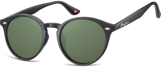 SFE-9906 sunglasses in Black/Green