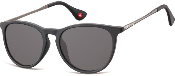SFE-9909 sunglasses in Matt Black/Grey