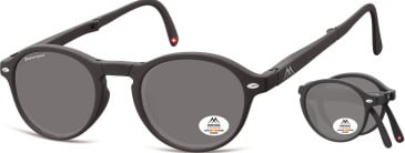 SFE-10619 sunglasses in Black/Grey