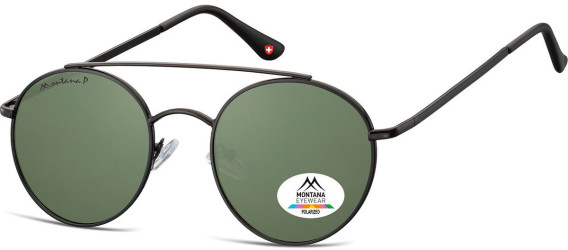 SFE-10620 sunglasses in Black/Green