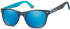 SFE-10622 sunglasses in Blue/Light Blue Mirror