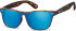 SFE-10628 sunglasses in Turtle/Blue Mirror