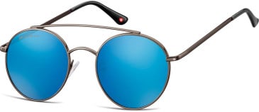 SFE-10630 sunglasses in Gunmetal Mirror