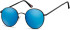 SFE-10631 sunglasses in Black/Blue Mirror