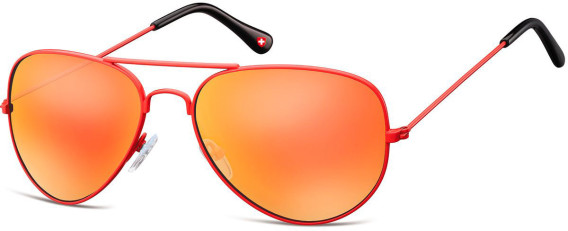SFE-9158 sunglasses in Red Mirror