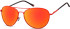 SFE-9157 sunglasses in Red Mirror