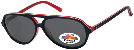 SFE-8266 sunglasses in Blue/Red