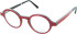 Gold and Wood ZAO 01 glasses in Red