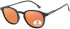 SFE-11342 sunglasses in Black/Orange Mirror