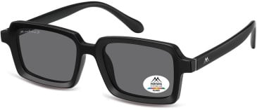 SFE-11349 sunglasses in Matt Black/Grey