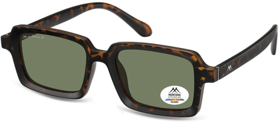 SFE-11349 sunglasses in Matt Turtle/Green