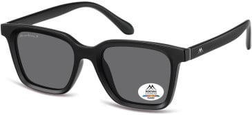 SFE-11350 sunglasses in Matt Black/Grey