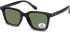 SFE-11350 sunglasses in Matt Black/Green
