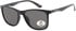 SFE-11352 sunglasses in Matt Black/Grey