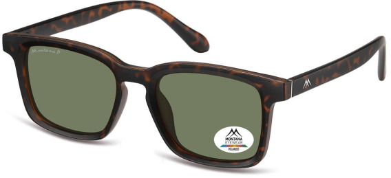 SFE-11353 sunglasses in Matt Turtle/Green