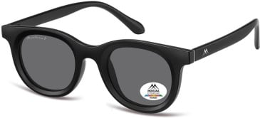SFE-11354 sunglasses in Matt Black/Grey