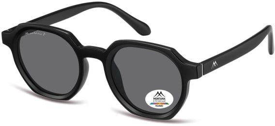 SFE-11355 sunglasses in Matt Black/Grey