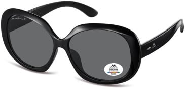 SFE-11356 sunglasses in Shiny Black
