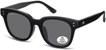 SFE-11360 sunglasses in Shiny Black/Grey