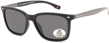 SFE-11361 sunglasses in Black/Grey