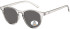SFE-11367 sunglasses in Shiny Clear Grey