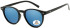 SFE-11367 sunglasses in Shiny Black/Blue Mirror