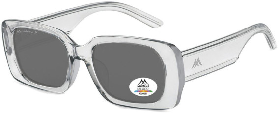 SFE-11368 sunglasses in Shiny Clear Grey