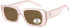 SFE-11368 sunglasses in Shiny Clear Pink