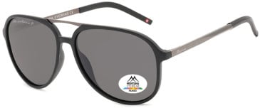 SFE-11369 sunglasses in Black/Grey