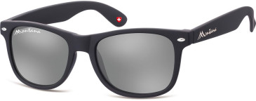 SFE-11372 sunglasses in Black/Grey Mirror