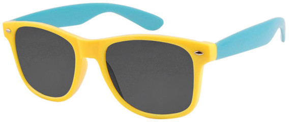SFE-11380 sunglasses in Yellow/Blue