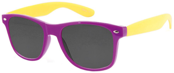 SFE-11380 sunglasses in Purple/Yellow