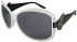 SFE-11382 sunglasses in White/Black