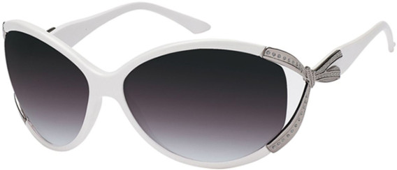 SFE-11383 sunglasses in White