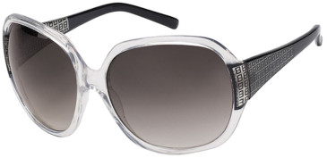 SFE-11388 sunglasses in Clear/Black