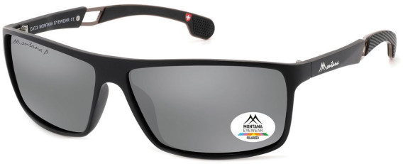 SFE-11402 sunglasses in Black/Grey Mirror