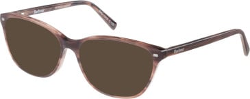 Barbour BAO-1012 Sunglasses in Lilac Horn