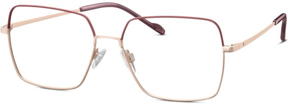 Titanflex TFO-826034 glasses in Gold/Burgundy