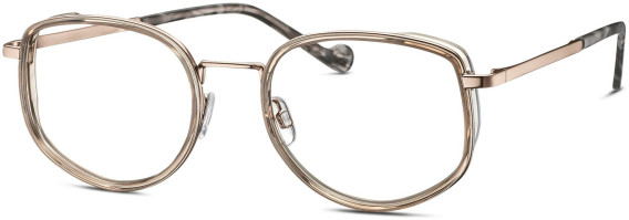 Mini 741019 glasses in Clear Brown
