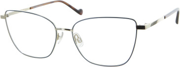 Mini 747009 glasses in Gold/Blue