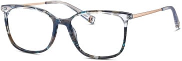 Brendel 903131 glasses in Clear/Blue Pattern